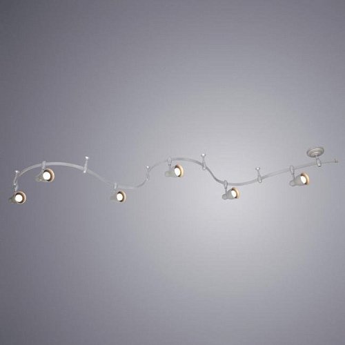 Трековая система Arte Lamp Rails A3058PL-6SI