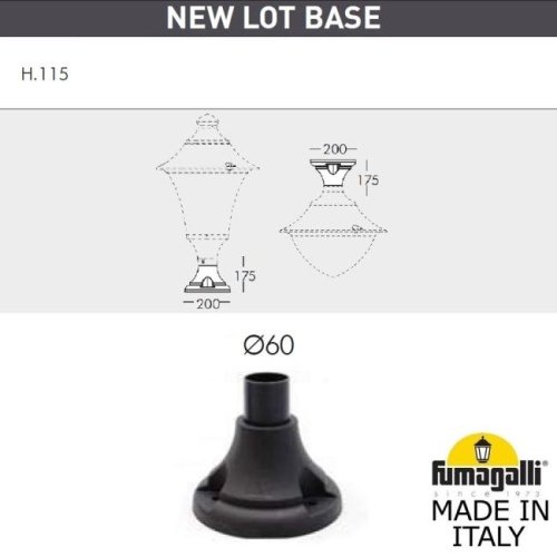 000.115.000.A0 Столб Fumagalli Столб Модерн 000.115.000.A0