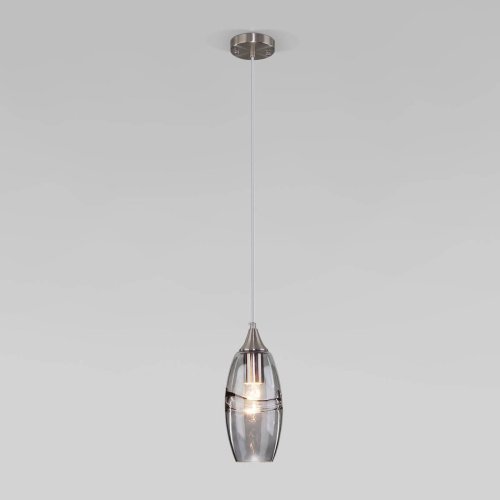 Светильник подвесной Eurosvet Lotus 50222/1 дымчатый