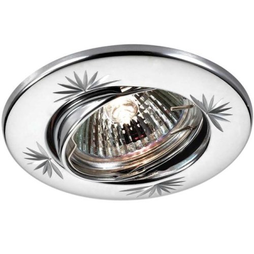 369697 Встраиваемый светильник с узорами Classic 369697 Novotech