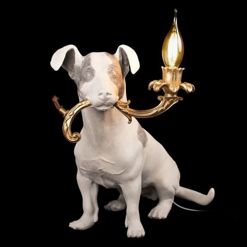 10312 Grey Декоративная лампа Loft It Dog 10312 Grey