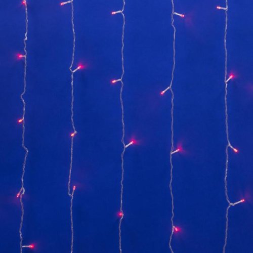 ULD-C2030-240/DTA RED IP20 Занавес светодиодный с контроллером, 3х2м Uniel ULD-C2030-240/DTA RED IP20