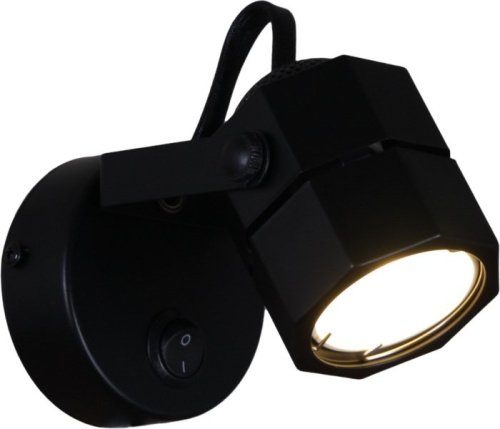 Спот 16021-9.5-001CT MR16 BK