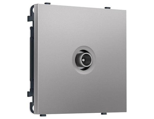 MS513005 MS513005 Комплект механизма TV розетки оконечной экранированной SIGMA Сталь матовый 5-1000MHz 3dB QUANT PRO (SP5130, PR199)