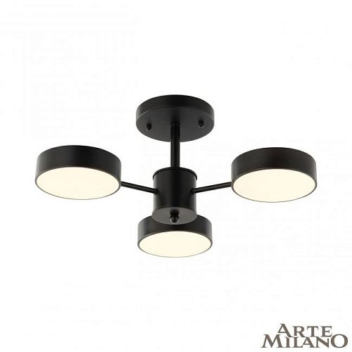 Потолочная люстра Arte Milano Ferrara 250906/3B Bk