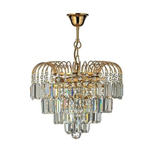 Подвесная хрустальная люстра Sabina Arti Lampadari Sabina E 1.5.32.100 G