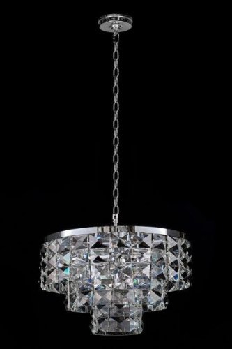 LE3003/600 CH Подвесная люстра LEON Cristal LE3003/600 CH