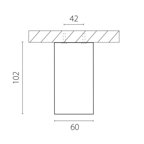 Накладной светильник Rullo IP65 Lightstar 214477IP65