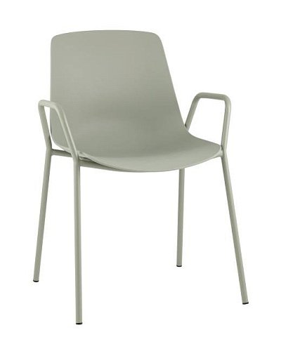Стул пластиковый Stool Group Kaira SL-7201F greyish green 90455