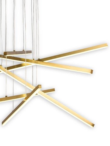 Подвесная люстра Natali Kovaltseva LED LAMPS 81103/6C BRASS