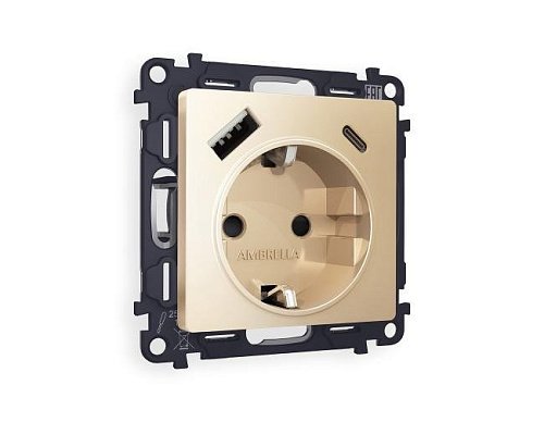 Розетка Ambrella Volt ALFA MA610010