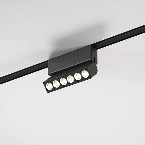 Flat Magnetic Трековый светильник 6W 4000K Insight (чёрный) 85090/01 Трековый светильник Elektrostandard Flat Magnetic Flat Magnetic Трековый светильник 6W 4000K Insight (чёрный) 85090/01