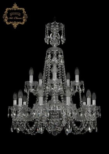Подвесная хрустальная люстра 11.11 Art Classic 11.11.10+5.240.2d.XL-85.Cr.Sp