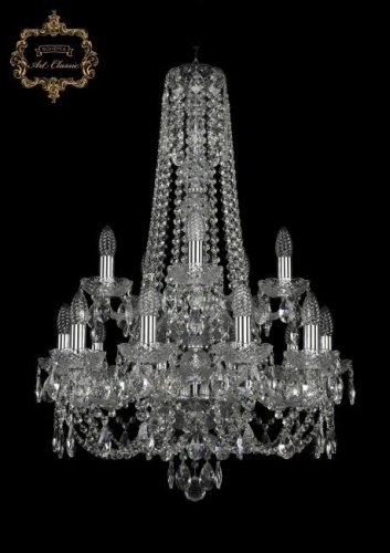 11.21.10+5.200.2d.h-85.Cr.Sp Подвесная хрустальная люстра 11.21 Art Classic 11.21.10+5.200.2d.h-85.Cr.Sp