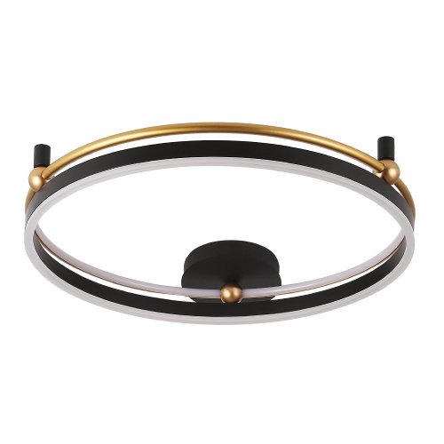 FERNANDO PL72W LED BLACK/GOLD Потолочная люстра Crystal Lux Fernando FERNANDO PL72W LED BLACK/GOLD