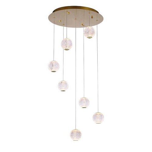 MD20001012-7A gold Светильник подвесной Delight Collection Elliot Diamante MD20001012-7A gold