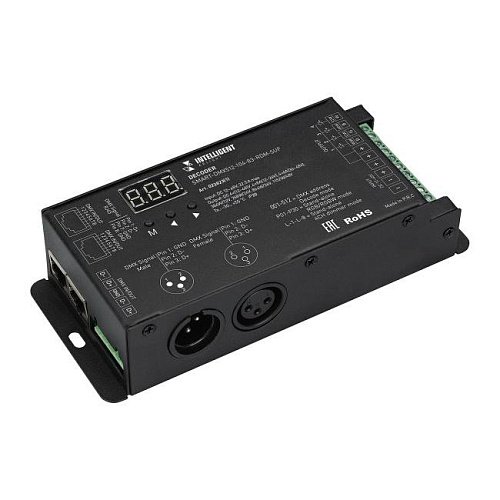 Декодер (преобразователь) цифрового сигнала DMX512 в ШИМ Arlight 023823(1)