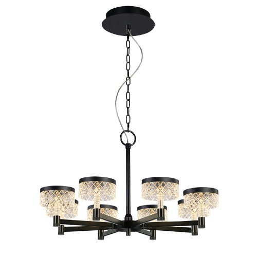MD21020075-8A matt black Подвесная люстра Delight Collection Diamond cut MD21020075-8A matt black