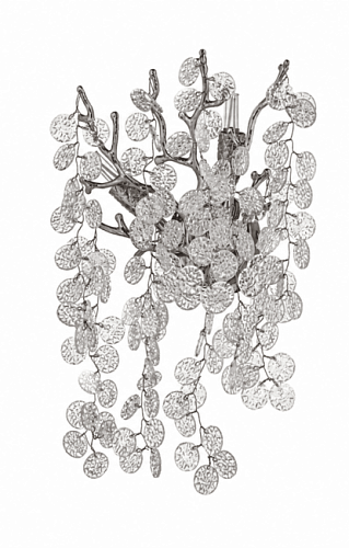 Бра настенное Tavenna Nickel Dio D'Arte Tavenna H 2.26.102 N