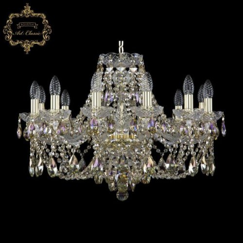 11.21.12.240.Gd.Sp.R801 Подвесная хрустальная люстра 11.21 Art Classic 11.21.12.240.Gd.Sp.R801