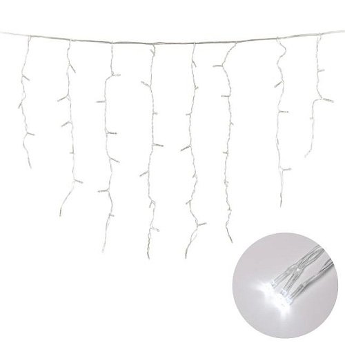 ULD-B3010-200/DTA WHITE IP20 Бахрома светодиодная с контроллером, 200 светодиодов, 3 м Uniel ULD-B3010-200/DTA WHITE IP20