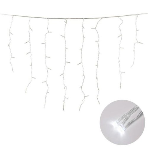 Бахрома светодиодная с контроллером, 200 светодиодов, 3 м Uniel ULD-B3010-200/DTA WHITE IP20