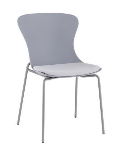 Стул пластиковый Stool Group Shaya D-025ACC grey