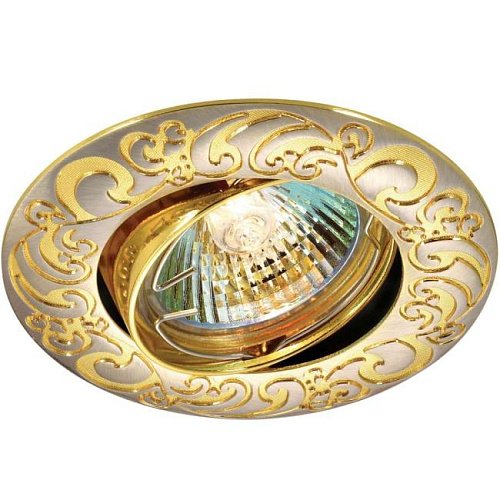 369690 Встраиваемый светильник с узорами Henna 369690 Novotech