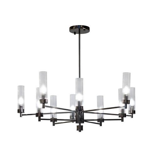 Люстра на штанге AM Group INDIGO SP10 PEARL BLACK
