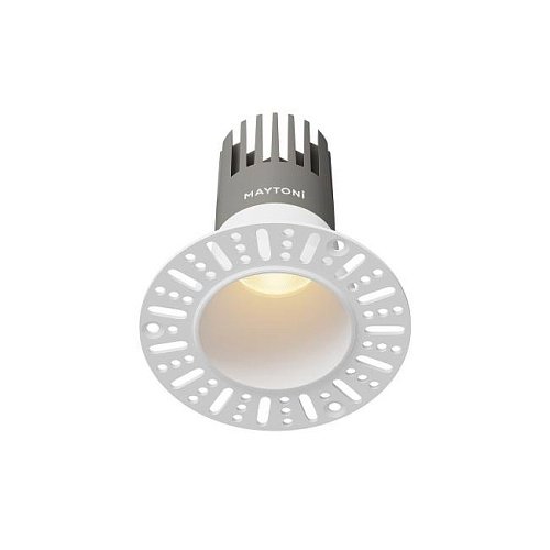 Встраиваемый светильник Maytoni Dip DL120-10W-3K-TRS-W