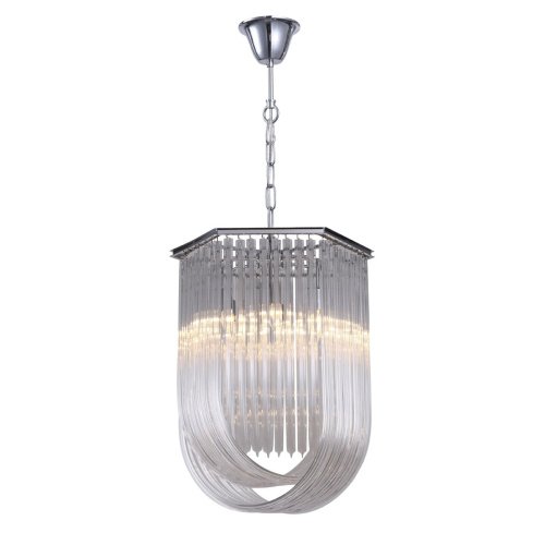 KR0116P-6/A chrome Подвесная люстра Delight Collection Murano Glass KR0116P-6/A chrome