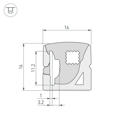Профиль Arlight Wph 041093(1)