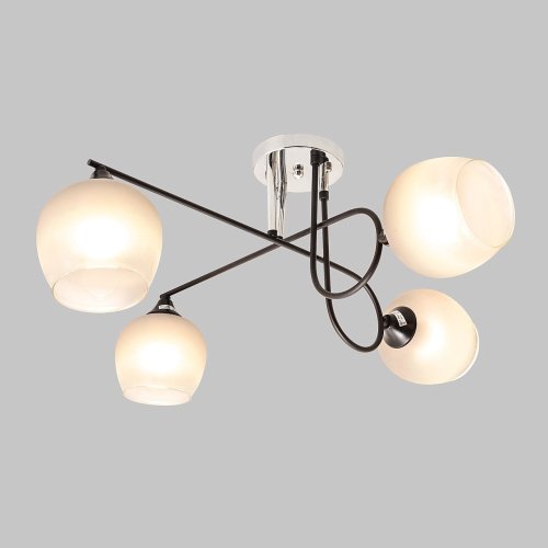 MD.4243-4-S-BK+CH Потолочная люстра IMEX MD.4243-4-S-BK+CH