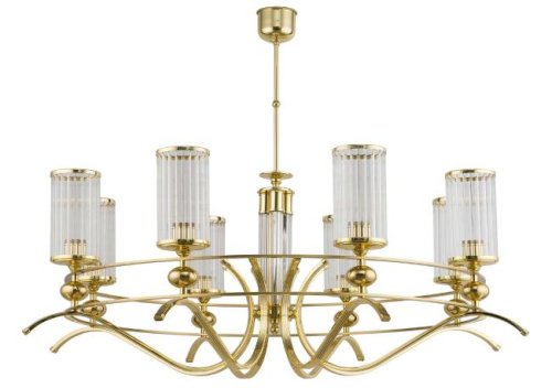 Люстра на штанге Kutek Ruta RUT-ZW-8(Z/KL)TRAN