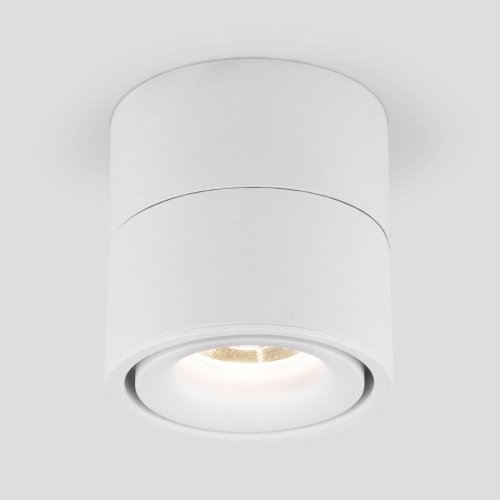 Накладной светильник Elektrostandard Klips DLR031 15W 3000K белый матовый