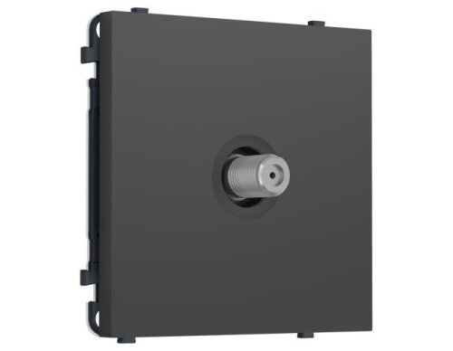 MS913050 Комплект механизма TV розетки SAT SIGMA Графит Мягкое касание 5-2400MHz 3.5dB QUANT PRO (SP9130, PR215)