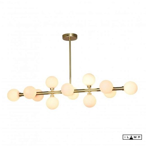 712P/12 GL-WH Люстра подвесная Golden iLamp 712P/12 GL-WH