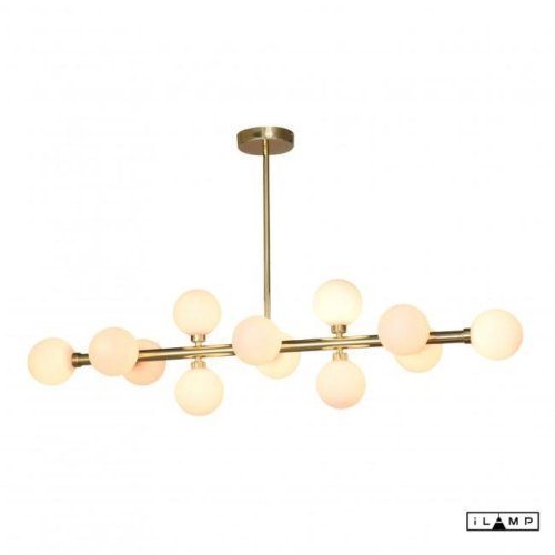 712P/12 GL-WH Люстра подвесная Golden iLamp 712P/12 GL-WH