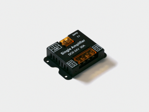 00-00009151 Усилитель одноканальный, 30А, Черный, AMP-DIM-30A-BL, SWG Standard 00-00009151