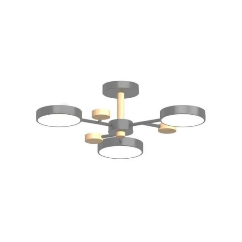L3203-620 GR Потолочная люстра L LED4U L3203-620 GR
