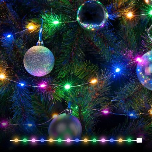 400-009 мульти 10 м IP20 Гирлянда Eurosvet 400-009 400-009 мульти 10 м IP20