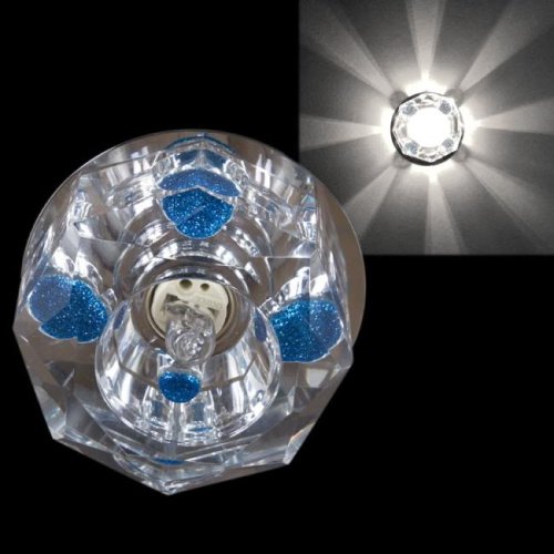 Встраиваемый светильник Sneha 7091/H G9 CR+BL