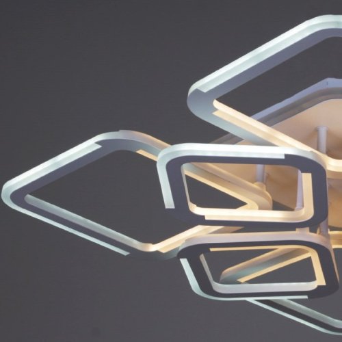 Потолочная люстра 09821-3.3-4+4 WH (RGB)