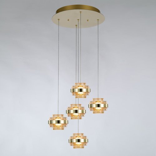 MD22030002-5A gold/champagne Светильник подвесной Delight Collection Indiana MD22030002-5A gold/champagne