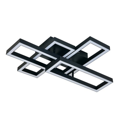 Потолочная люстра Escada Scheme 100006/A/4C LED*65W Black ES0000024L