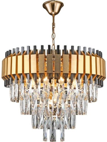 Подвесная люстра 02144-0.4-08 FGD+BK