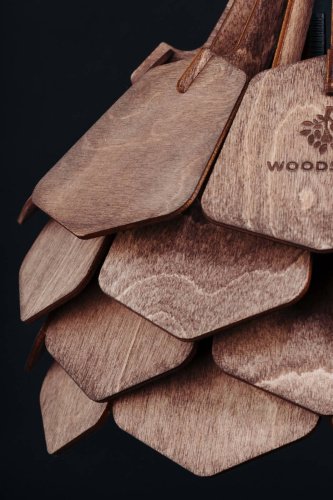 Светильник подвесной Woodshire Далиа 1235pl