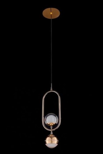 LE7709/1S Black Chrome/Gold Светильник подвесной LEON Lilith LE7709/1S Black Chrome/Gold