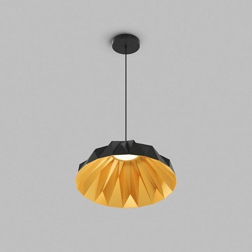 Светильник подвесной Denkirs Origami DK6655-BK+SG