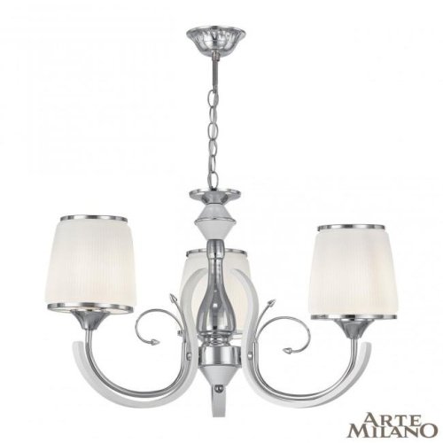 309247/3 Wh/Ni Подвесная люстра Arte Milano Florentia-9247 309247/3 Wh/Ni